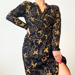 Versace-esque Silk Dress